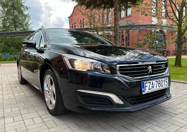 lubuskie Peugeot 508 cena 37900 przebieg: 138000, rok produkcji 2015 z Żary